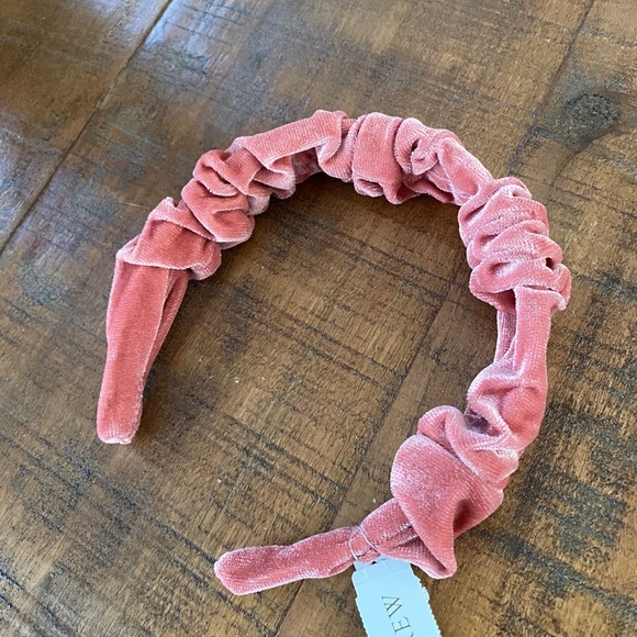 J. Crew Scrunchie Velvet Headband - Picture 5 of 5